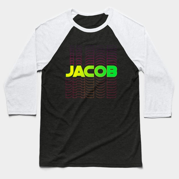 Jacob gift idea for boys men first given name Jacob Baseball T-Shirt by g14u